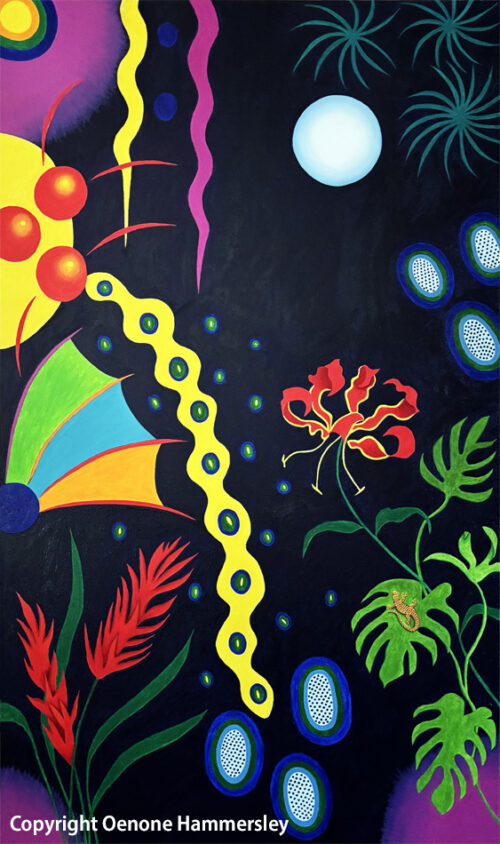 MOONLIGHT IN THE GARDEN